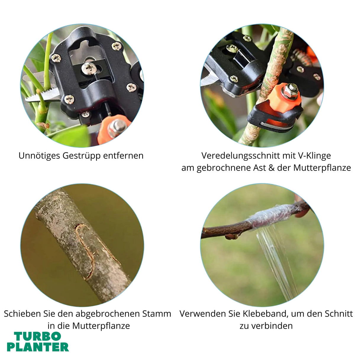 TURBO-Veredlungszange - TURBOPLANTER™ - Das Original nur hier im Shop!